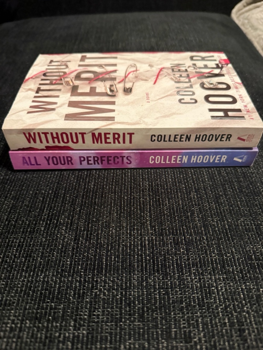 Colleen Hoover Paperback Set - Without Merit and All Your Perfects